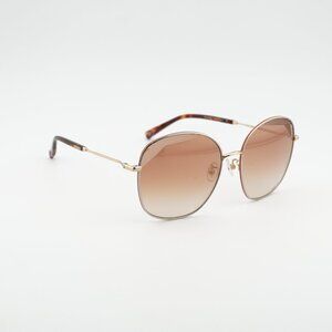 Missoni MIS 0014/S 0TNG JL Sunglasses Silver Geometric Frame, Brown Lenses